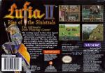Lufia II - Rise of the Sinistrals Box Art Back